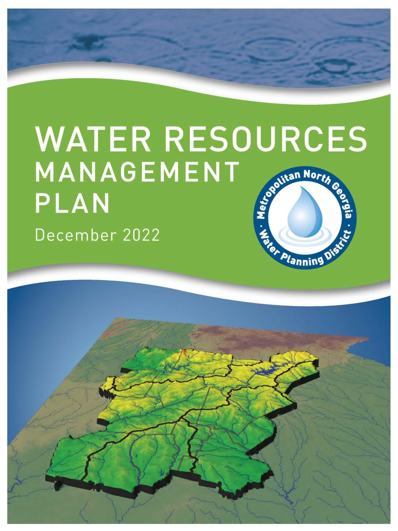 Plans & Reports Metropolitan North Water Planning District